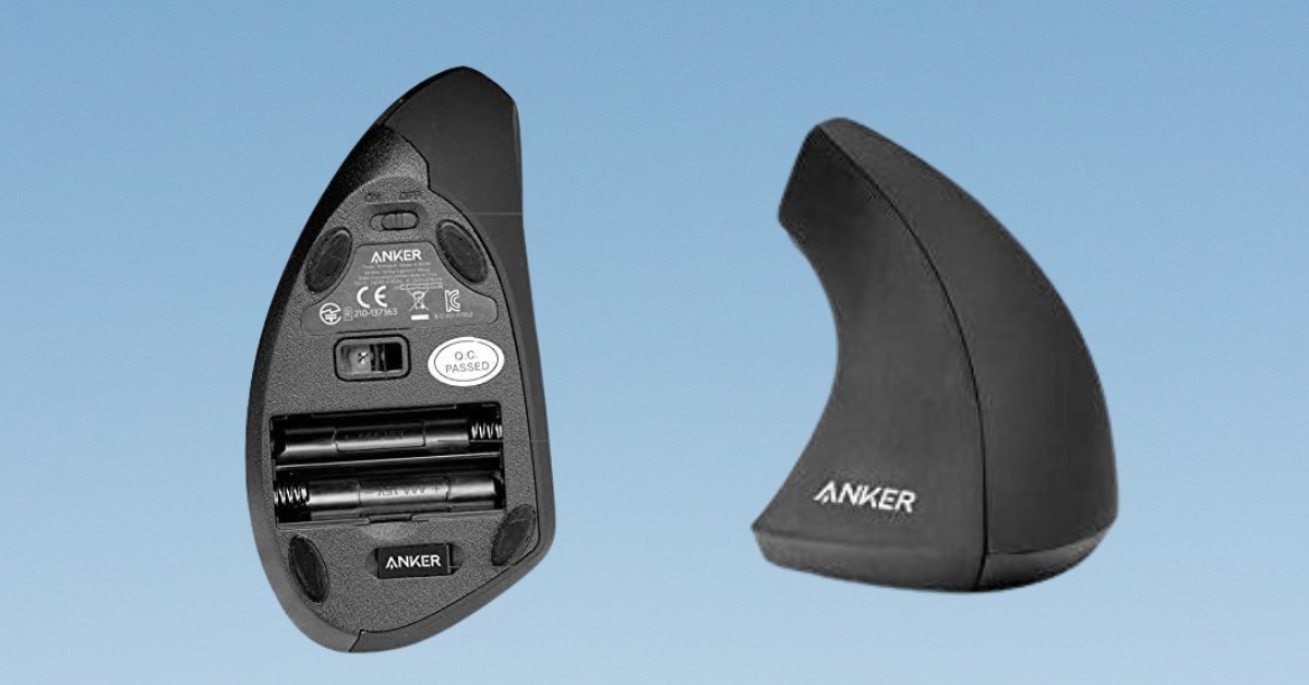 Anker best ergonomic wireless mouse