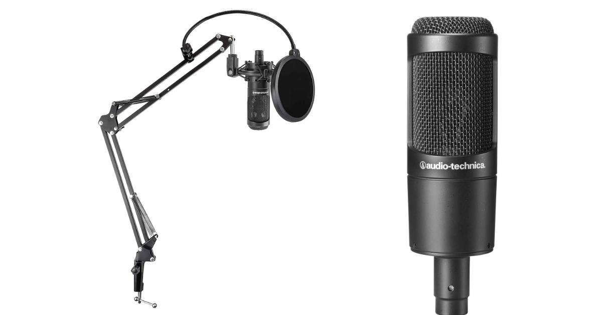 Audio-Technica AT2035 condenser vocal mics