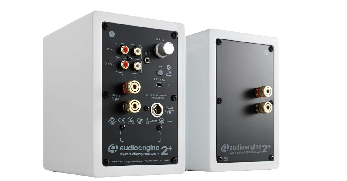 Audioengine A2+ Plus bookshelf speakers