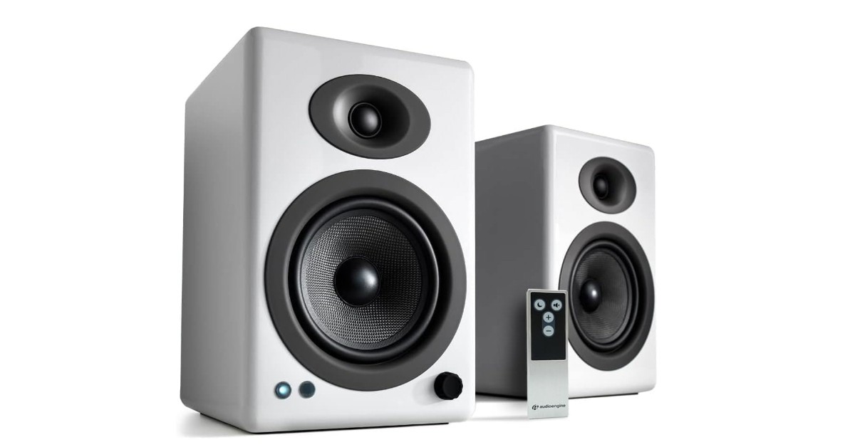 Audioengine A5+ Plus best bookshelf speakers