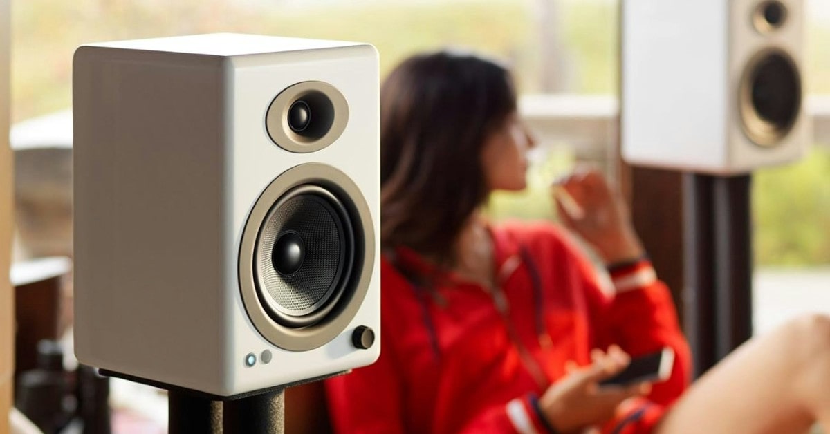 Audioengine A5+ Plus passive bookshelf speakers