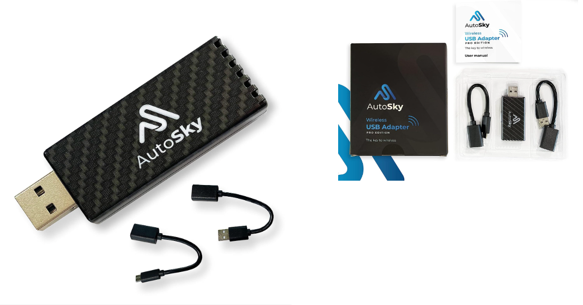 AutoSky carplay adapter review