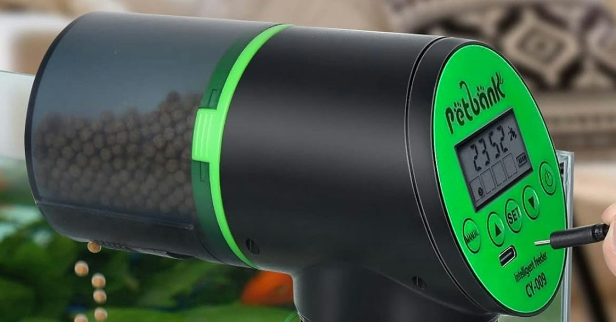 FISHNOSH Automatic Fish Feeder for Aquarium