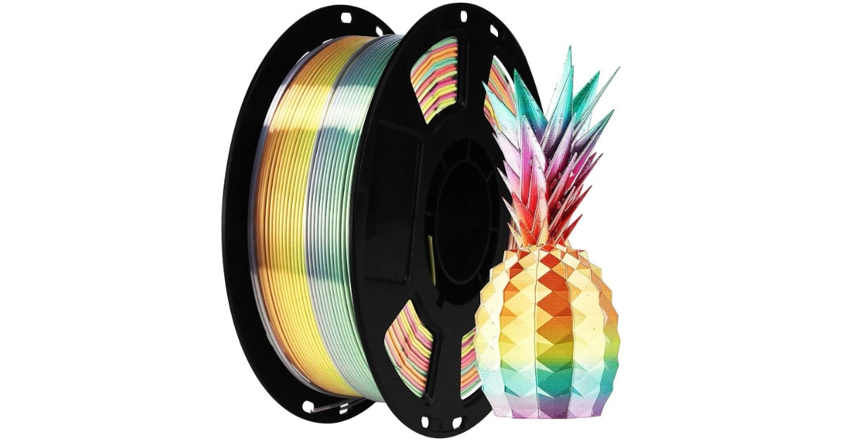 BBLIFE Silk Shiny Multi Color Filament best filament for printing miniatures
