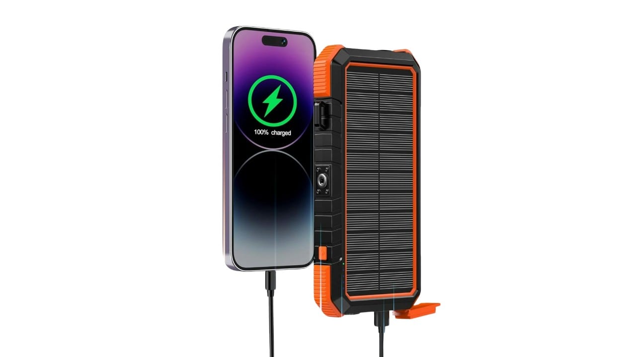 batterie externe solaire BLAVOR