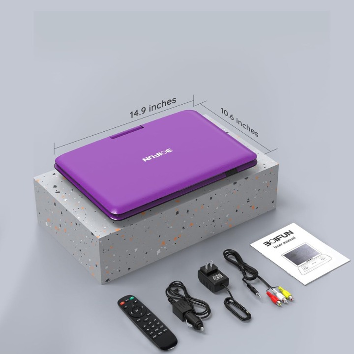 BOIFUN 17.5″ Portable DVD Player Review