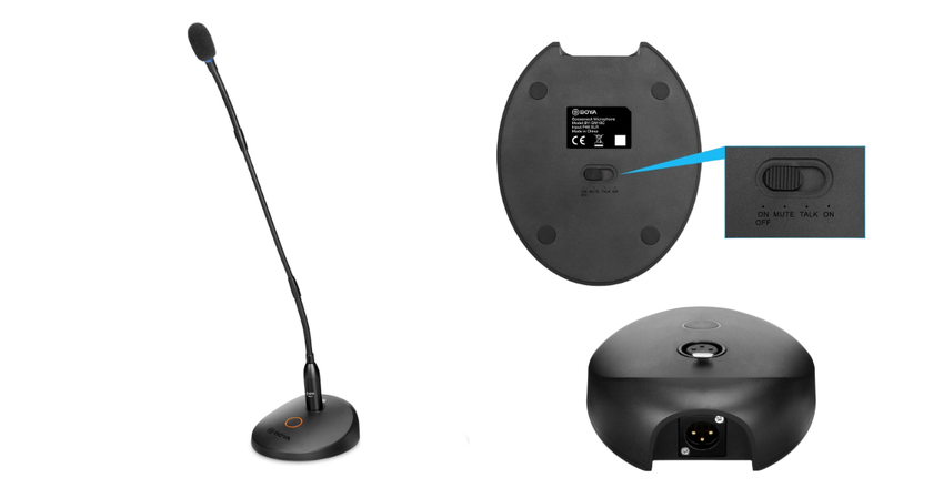 BOYA Desktop micro pour les discours