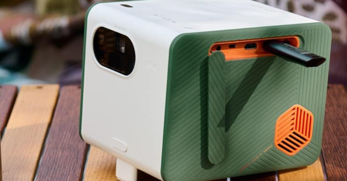 BenQ GS50 garage door projector