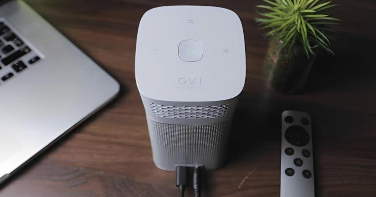 BenQ GV1 projector for dorm