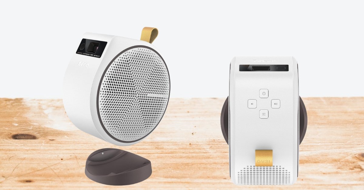 BenQ GV31 portable projector for travel