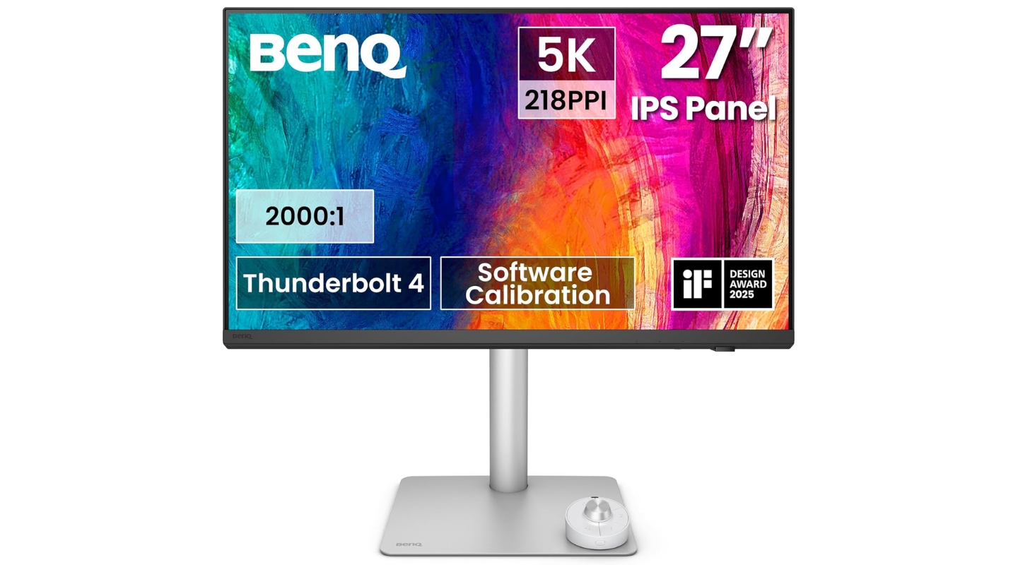 BenQ PD2730S MacBook monitor color grading