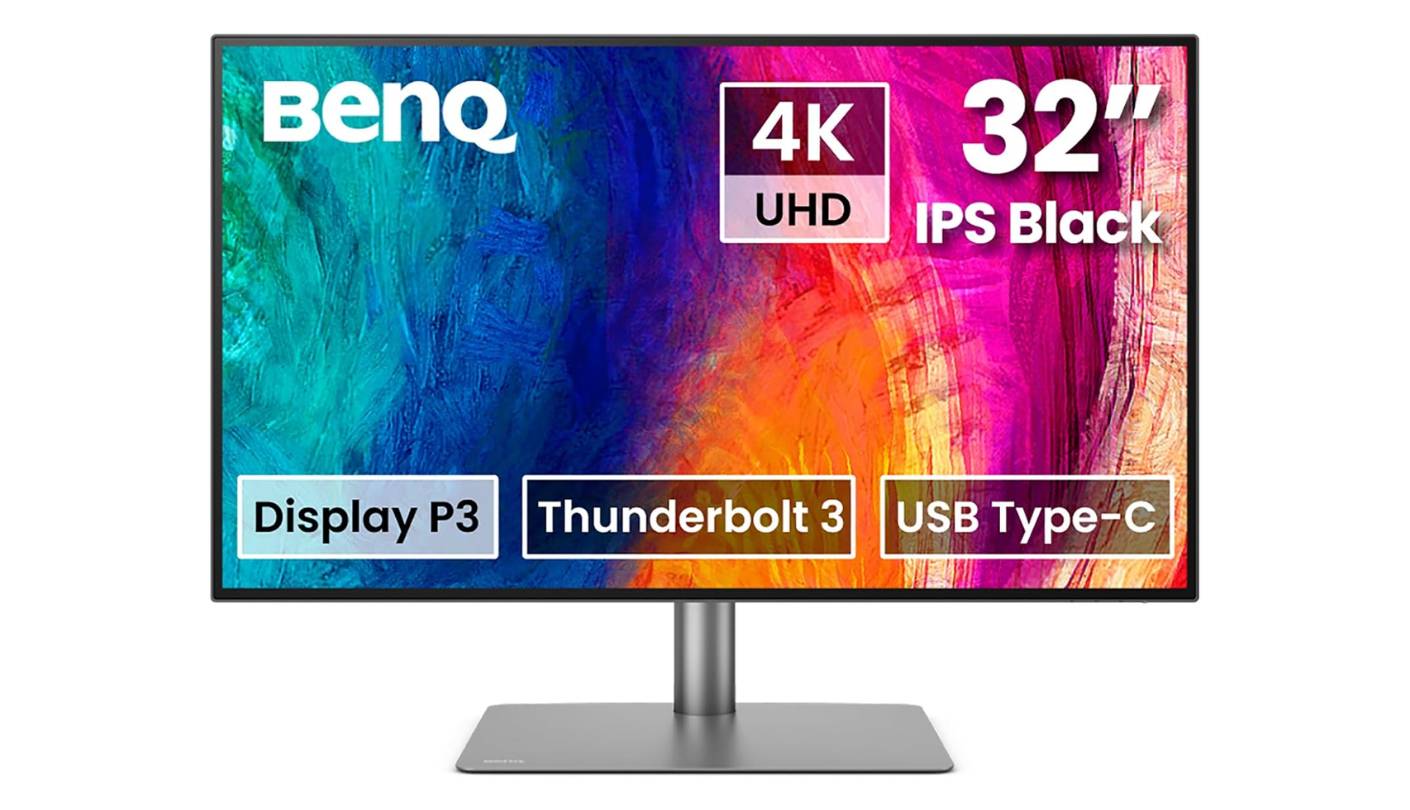 BenQ PD3225U screen for trading platform