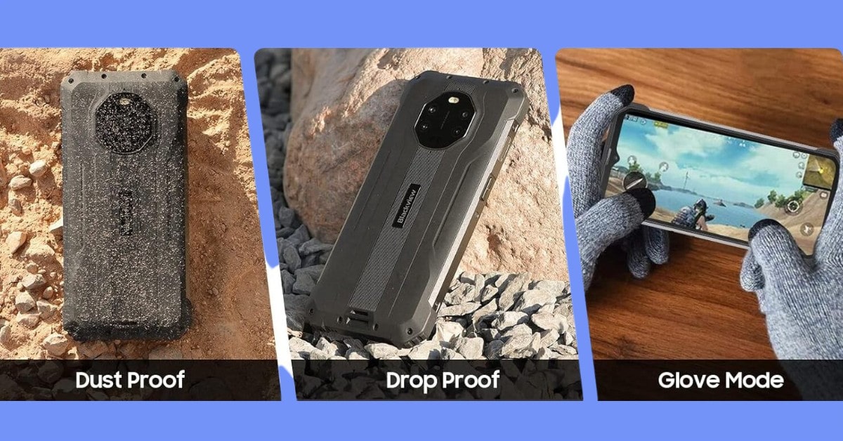 Blackview BL8800Pro Rugged phone for contractors