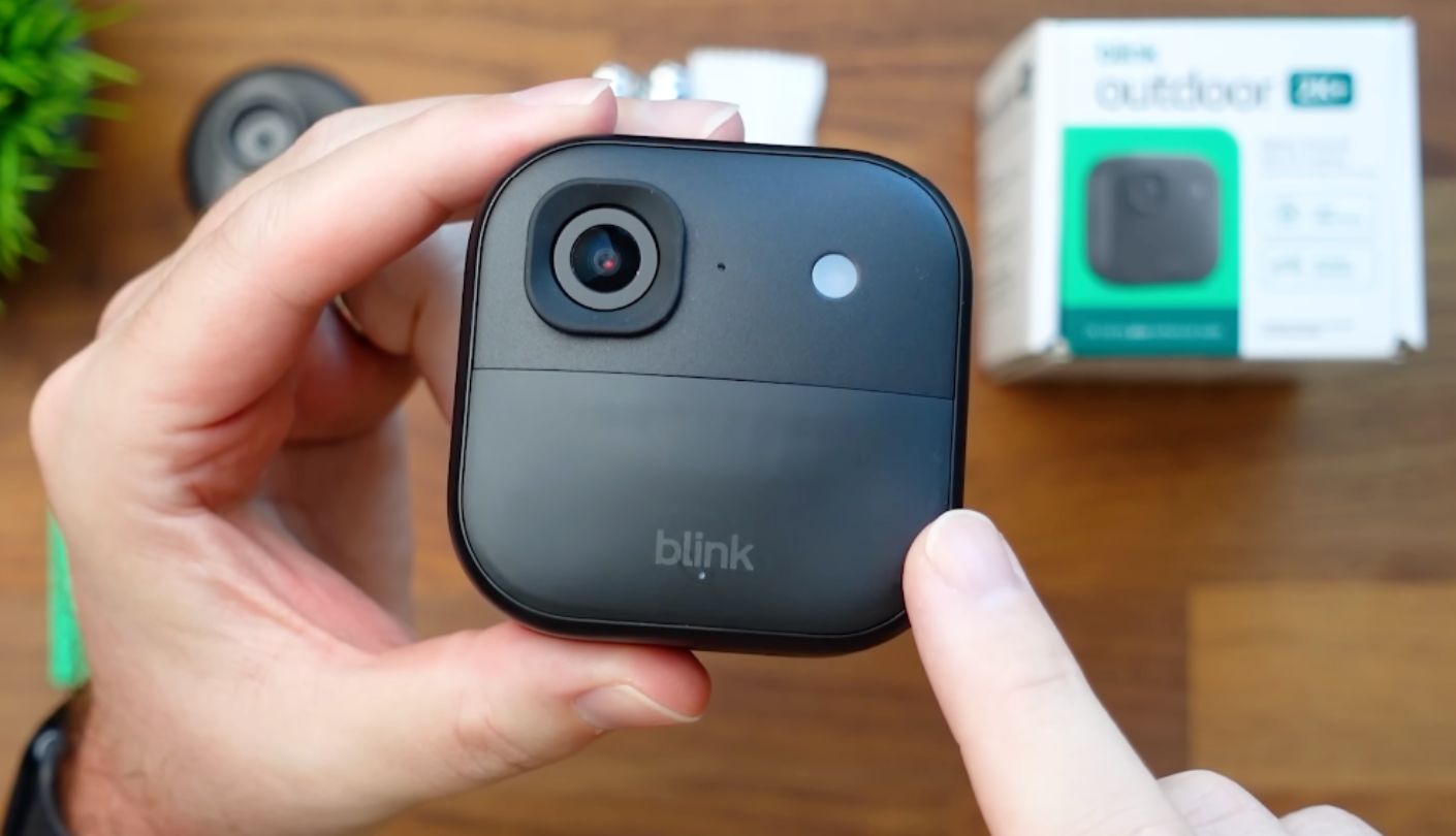 Blink Outdoor 2K Plus farm surveillance camera