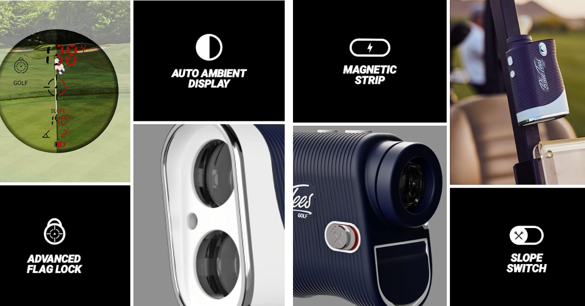 Blue Tees Golf Series 3 Max rangefinders in golf