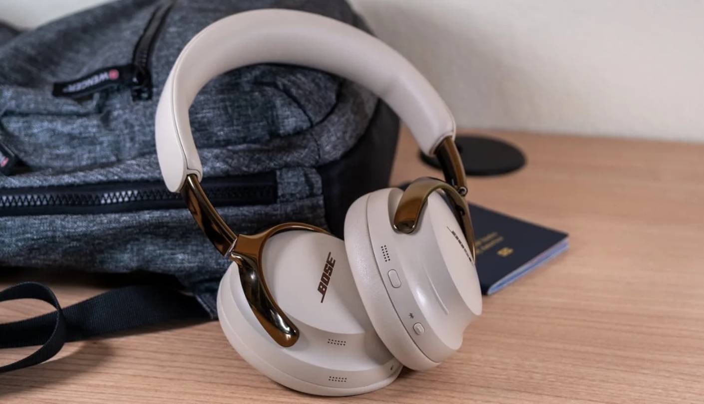 Bose QuietComfort Ultra (2nd Gen) travel headphones with ANC