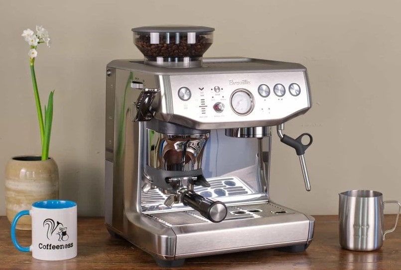 Breville Barista Express Impress super automatic espresso machine under 1000