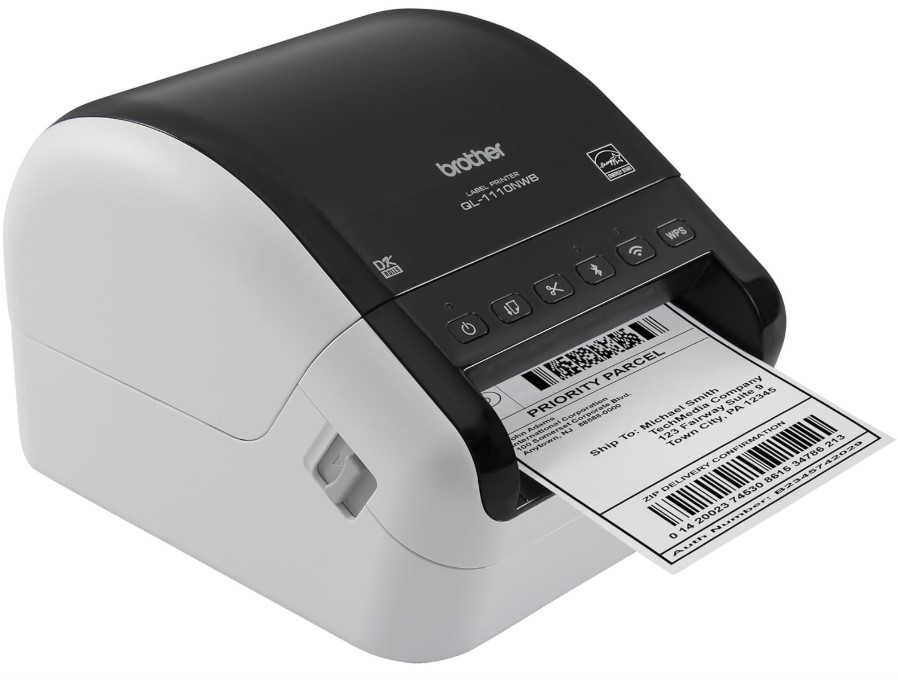 Brother QL-1110NWB shipping label printer