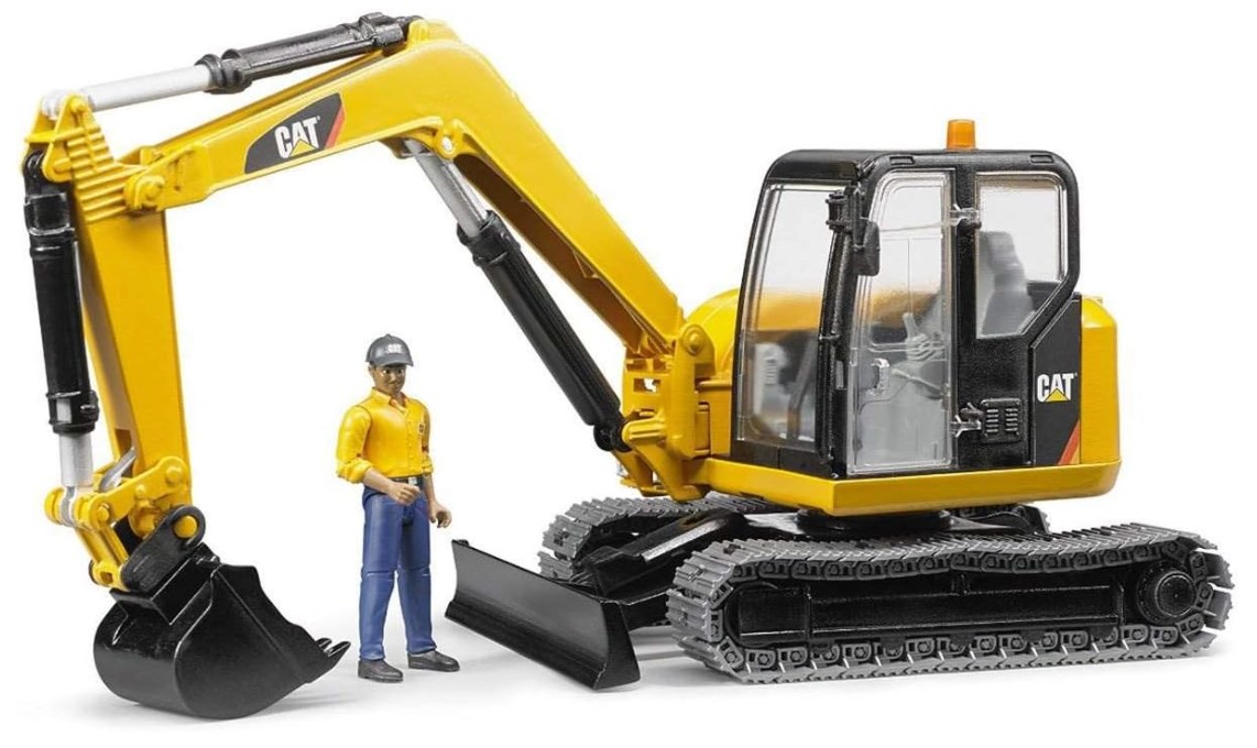 Bruder CAT Mini excavator toy