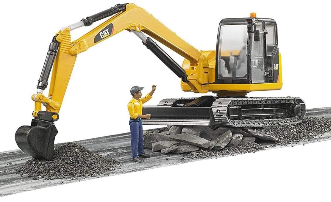 Bruder CAT toy excavator for kids