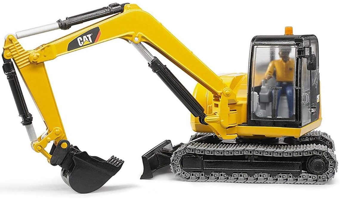 Bruder CAT construction toy excavator