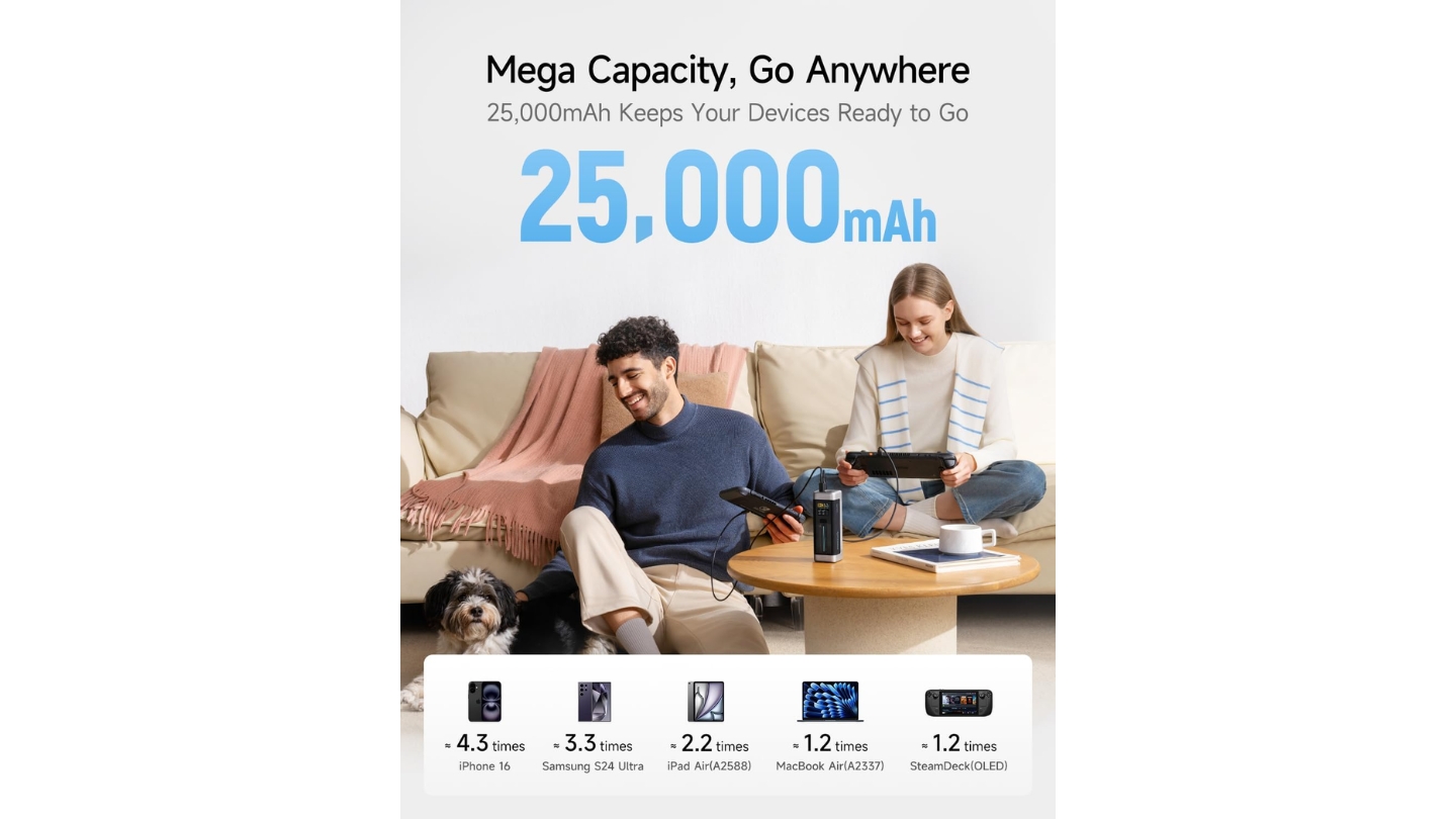 CUKTECH NO.20 portable charger for handheld consoles