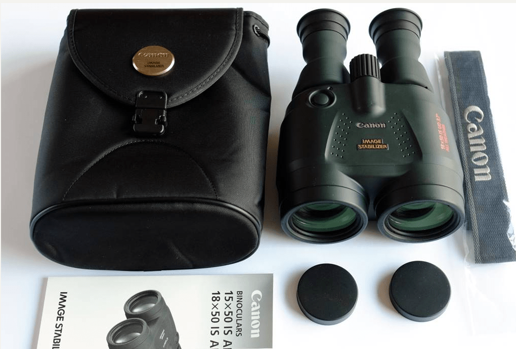 Canon 18x50 IS stabilized binoculars