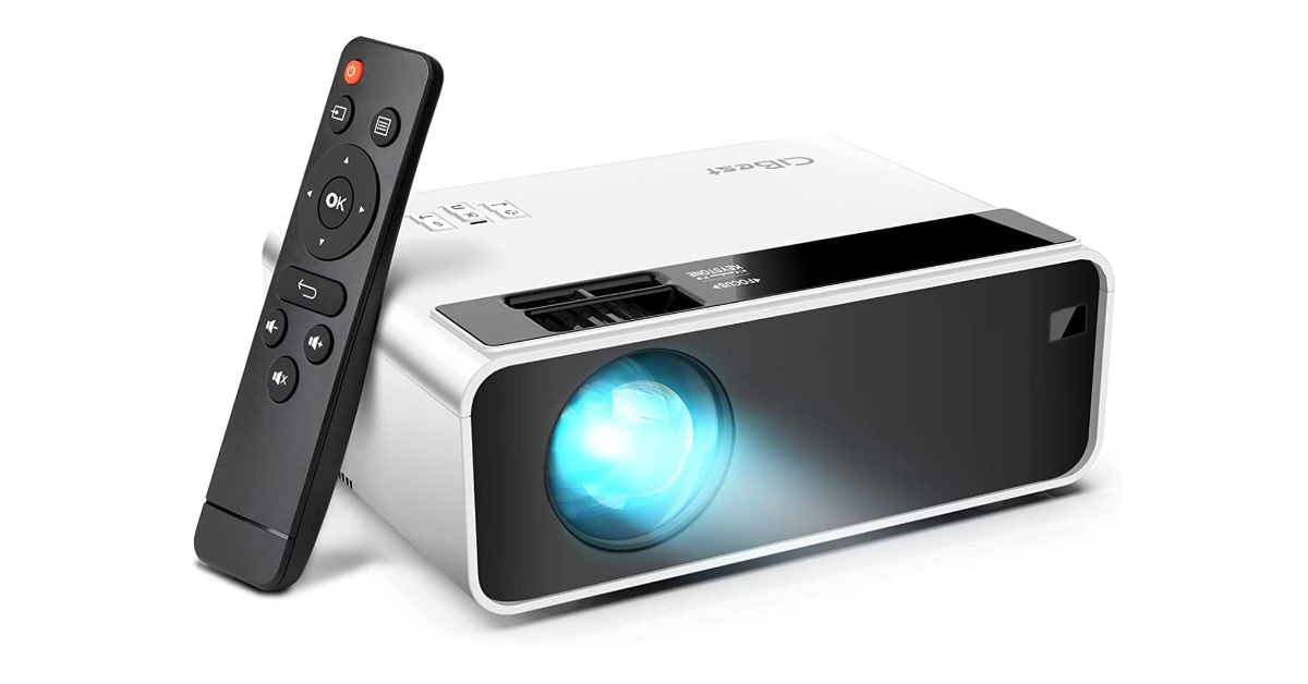 CiBest W13 mini projector that connects to iphone