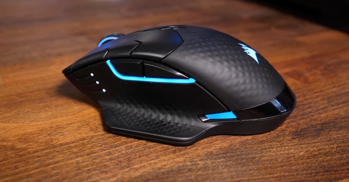 Corsair Dark Core RGB Pro gaming mouse under 100