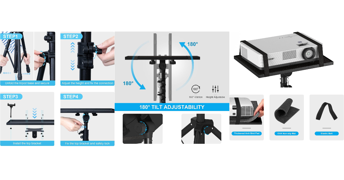 DECOSIS  best outdoor projector stand