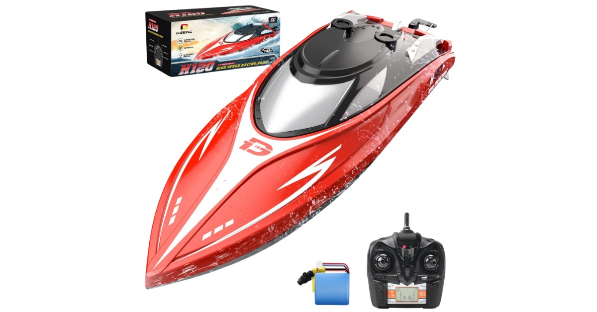 DEERC H120 rc boats for lakes