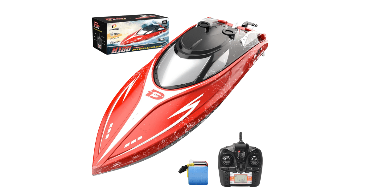 DEERC H120 Fast rc boat for pool