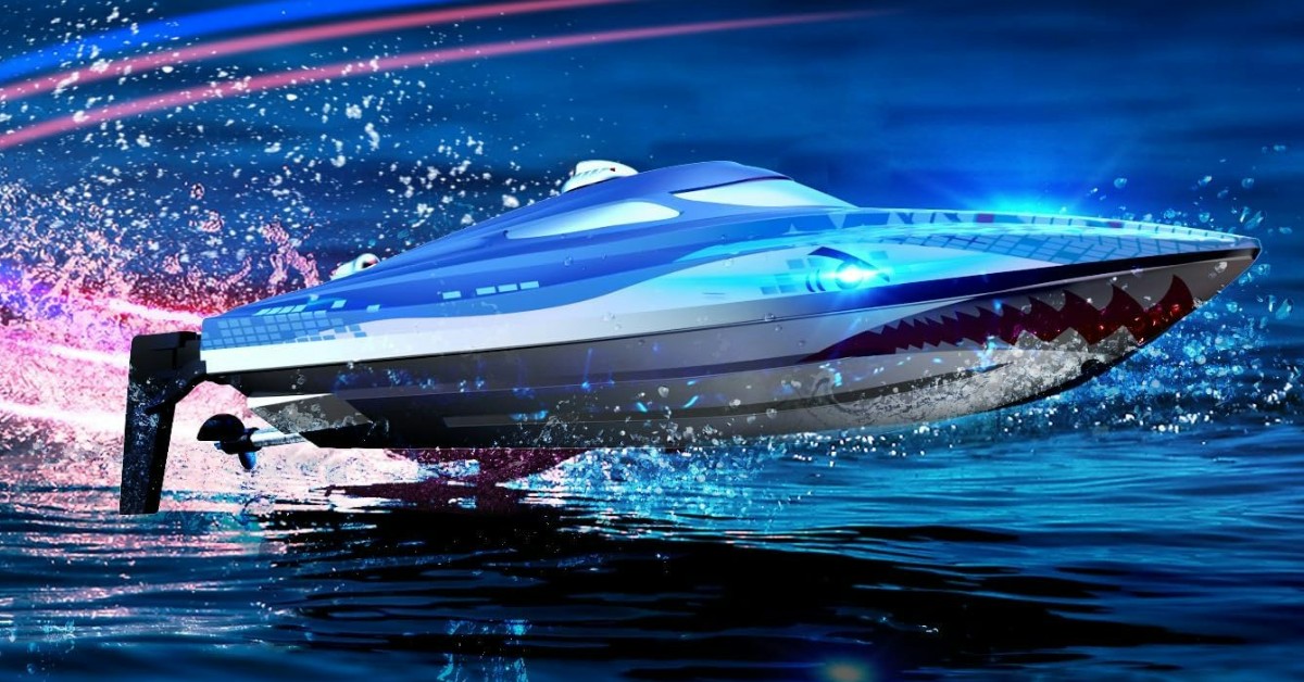 DEERC HJ812 bateaux rc pour piscine