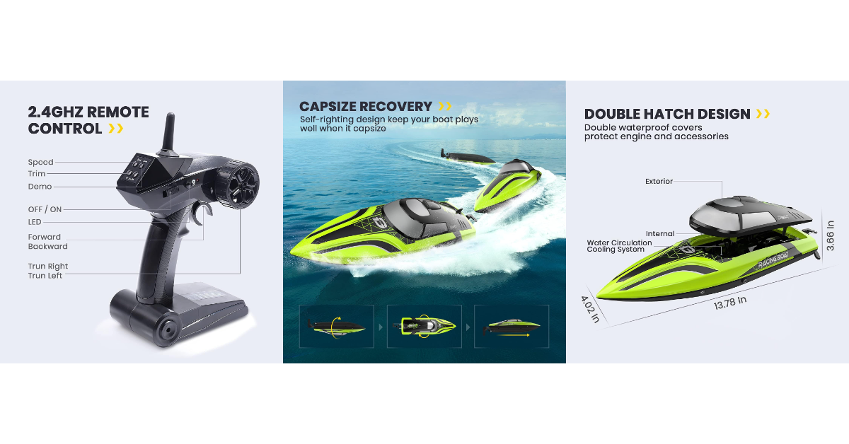 DEERC RC Boat rc boat