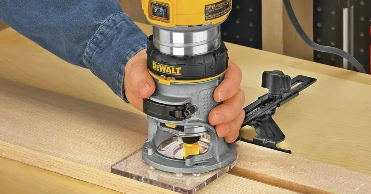 DEWALT Router DWP611 cheap wood router with good reviews