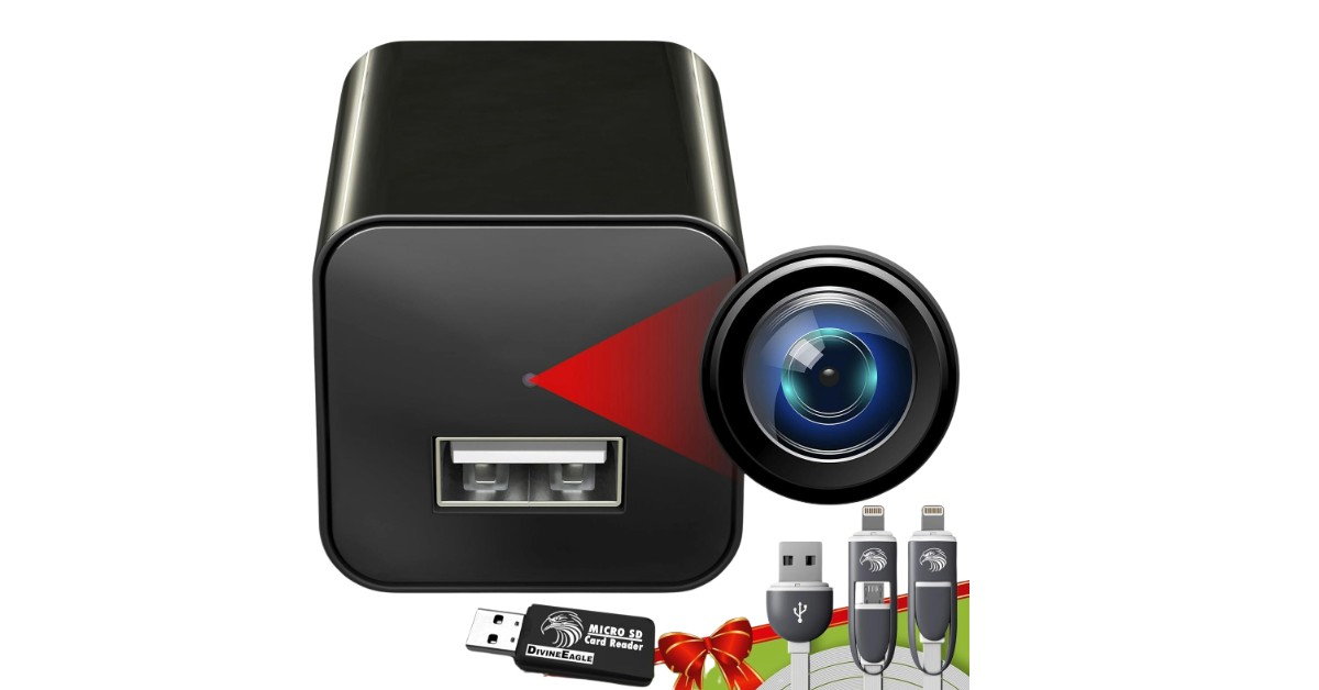 DIVINEEAGLE Charger no wifi micro spy cam