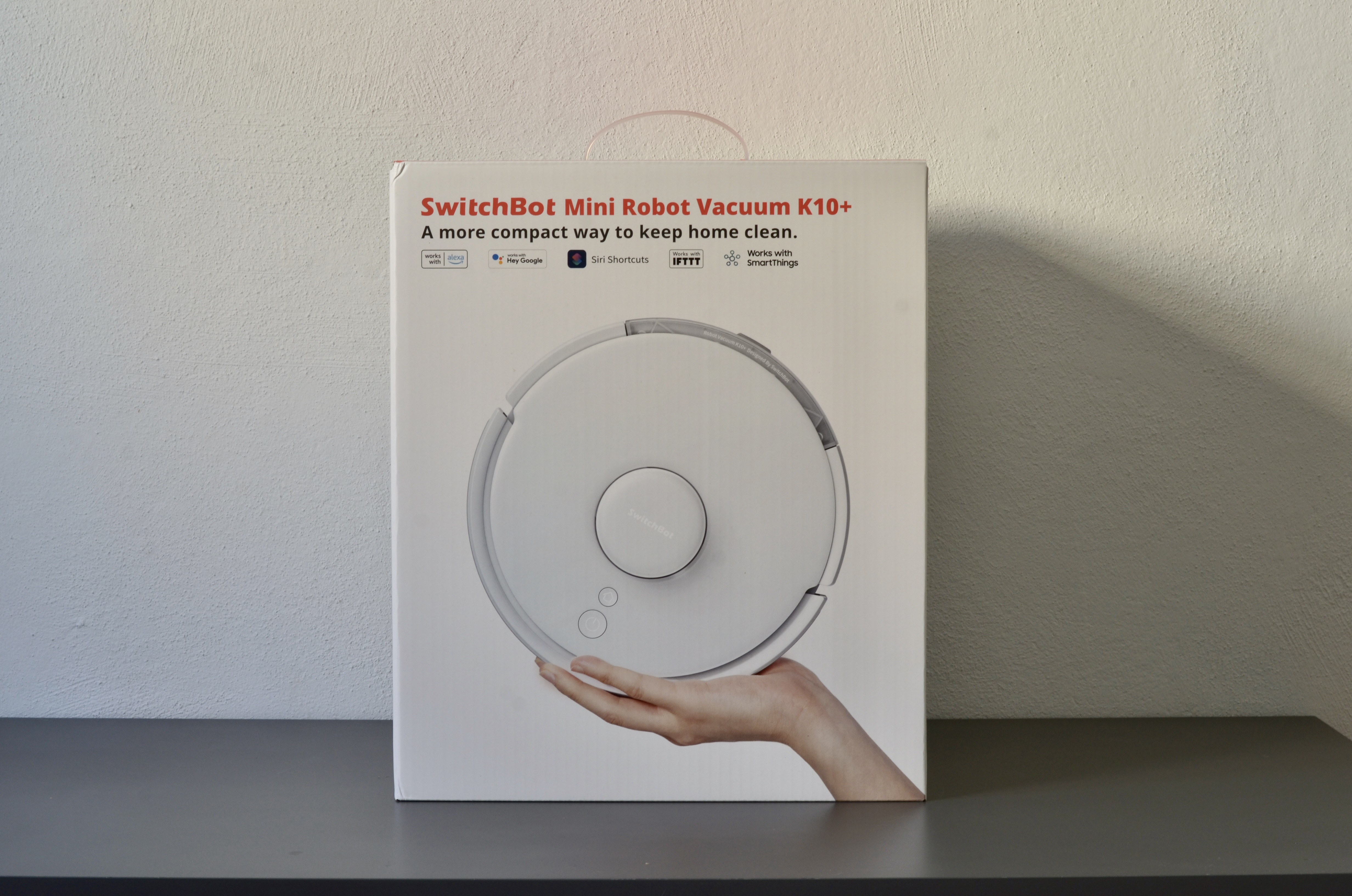 mini robot vacuum k10+ review