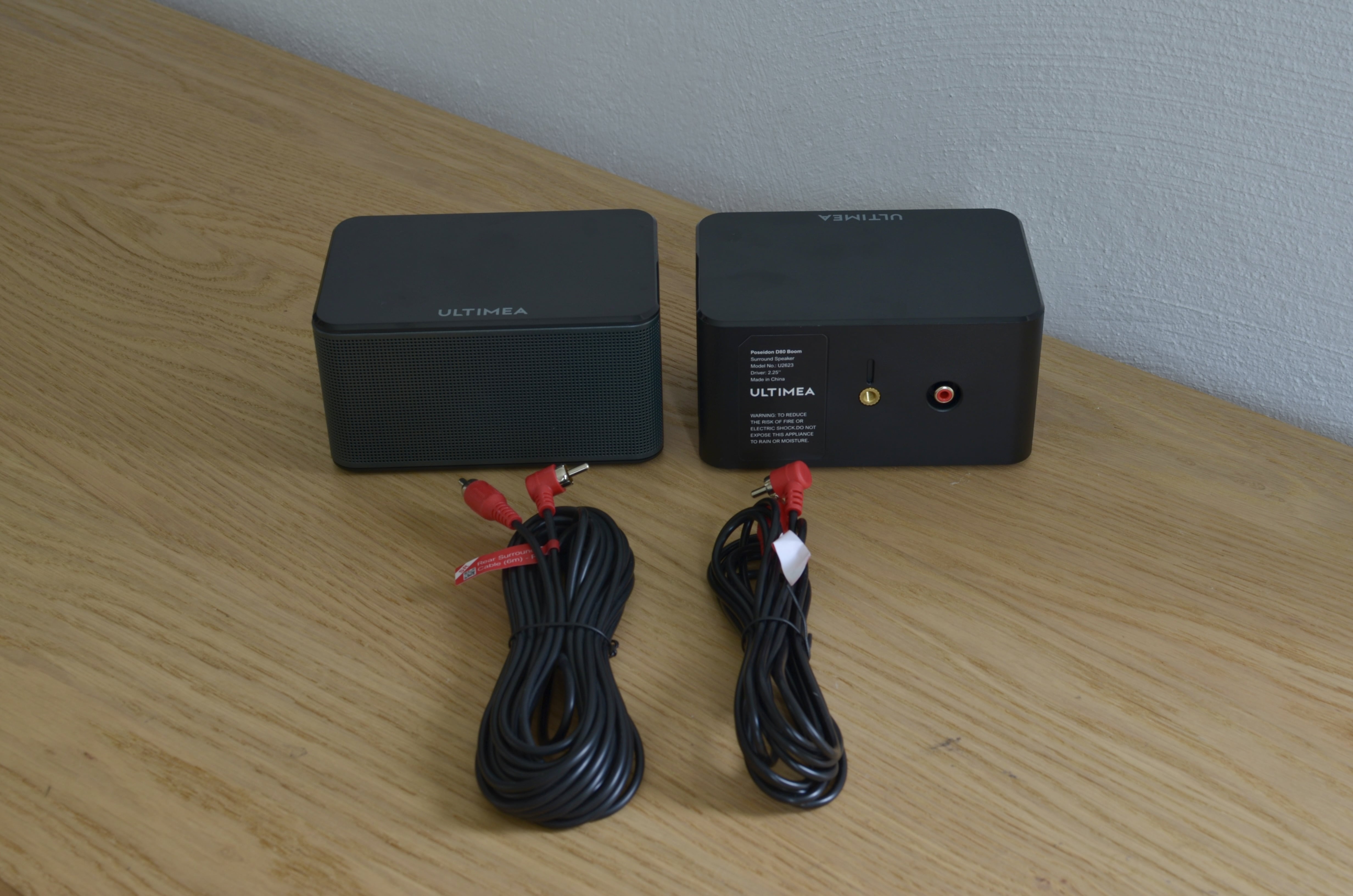 Poseidon D80 Boom sound system black finish