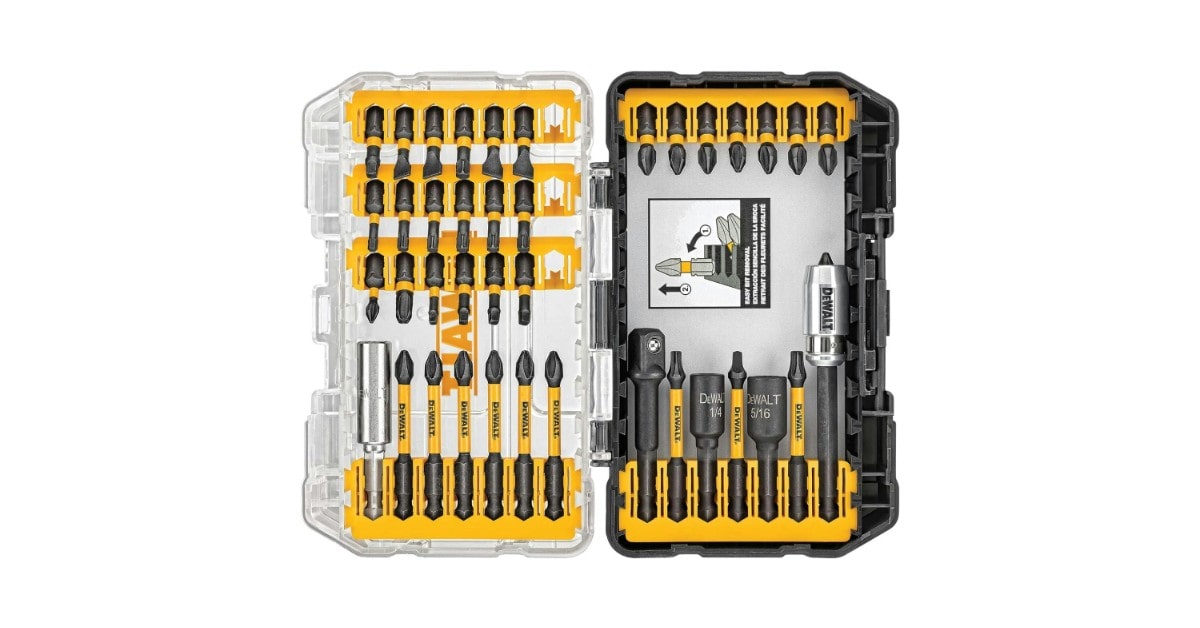 DeWalt screwdriver bit set