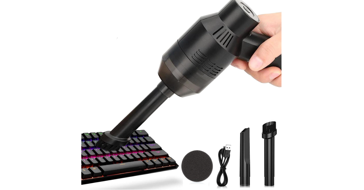 Dealswin Portable Vacuum Cleaner best blower for pc cleaning