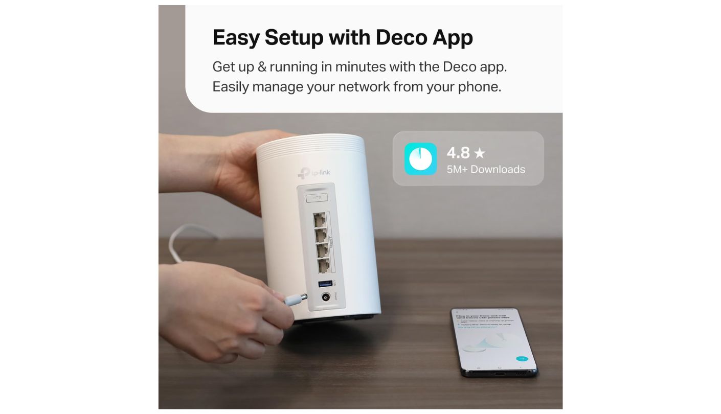 TP-Link Deco BE63 (Deco 7 Pro) long range wifi router
