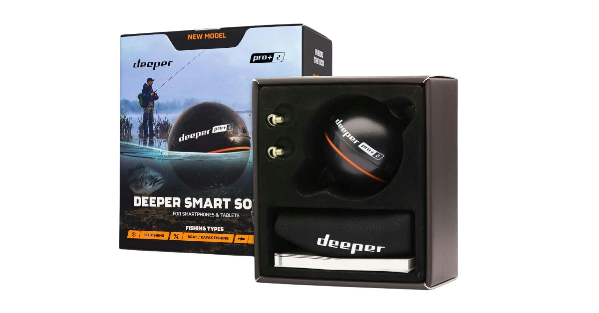 Deeper PRO+ 2 Smart Sonar Fish Finder
