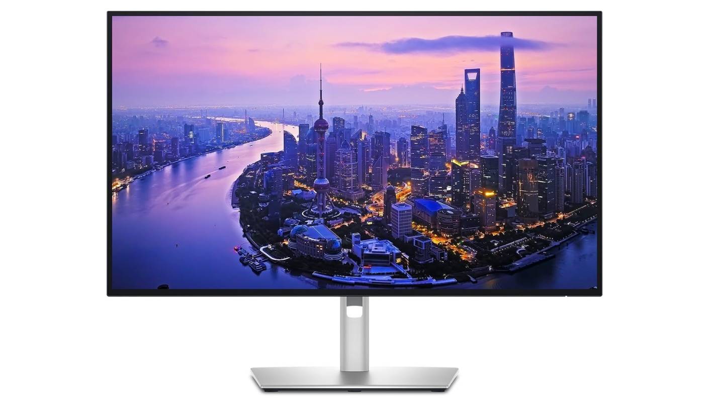 Dell U2725QE monitor for stock trading