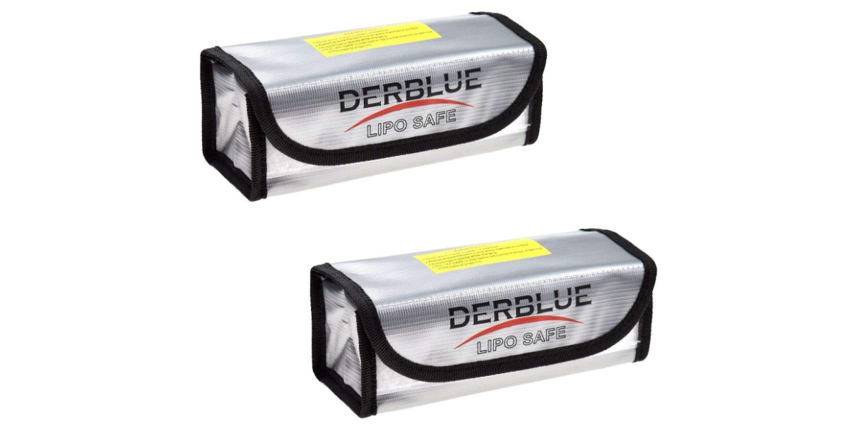 DerBlue 2pcs lipo bag