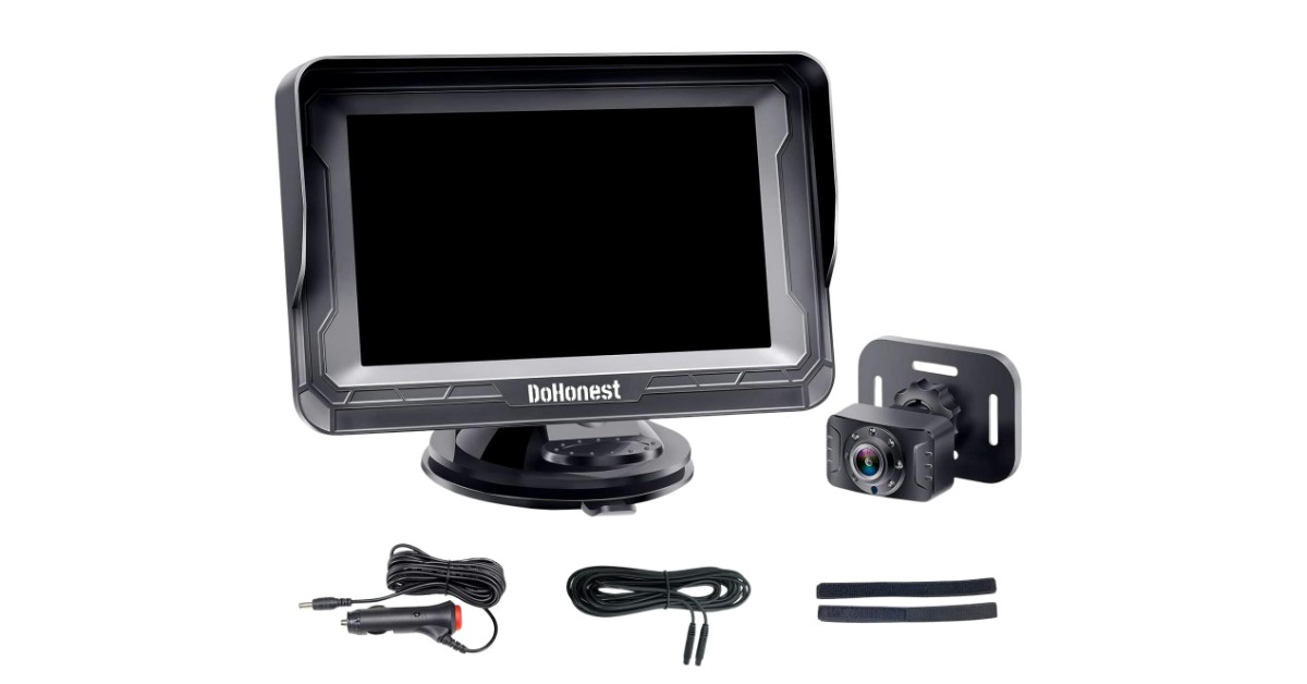 Rétroviseur caméra bébé voiture DoHonest