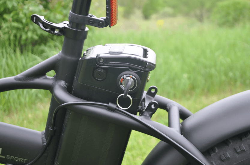 ECOTRIC 20" New Fat Tire e-bike with child seat