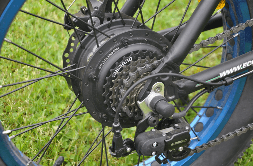 ECOTRIC 20" New Fat Tire electric bike compatible with child seat