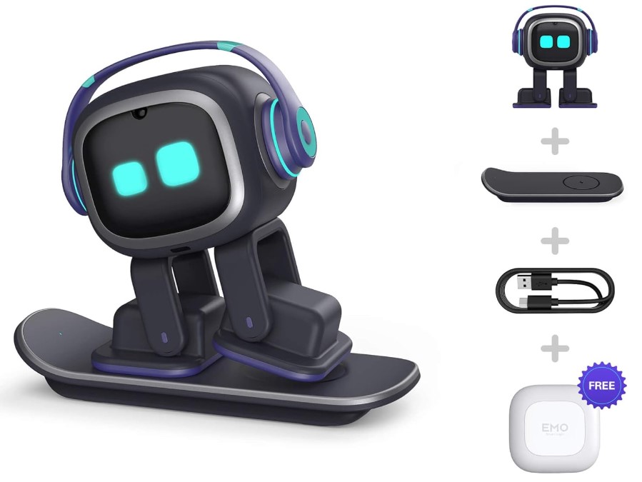 EMO AI robot for desk