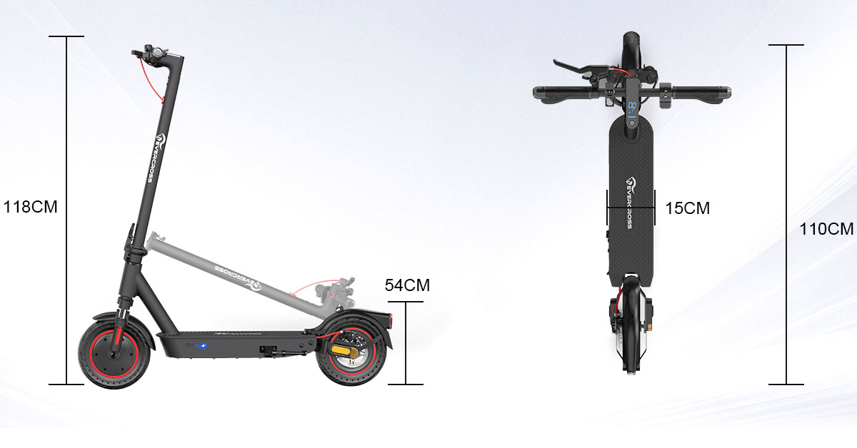 EVERCROSS EV10K PRO meilleure trottinette électrique pour adultes
