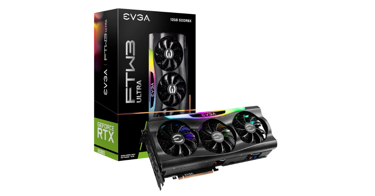 EVGA GeForce FTW3 Ultra Gaming 3080 cards